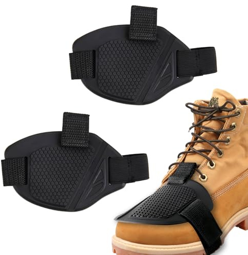 2PCs Motorcycle Shifter Shoe Protector Covers, Anti-Slip Gear Shift Pad