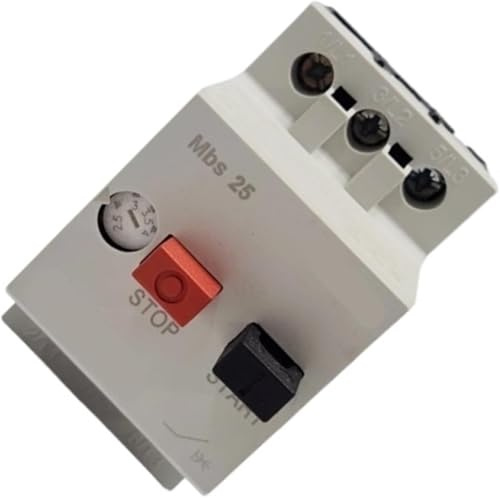 QPSYYB Disjoncteur thermomagnétique MBS25 10-16A Interrupteur de protection moteur manuel,1222