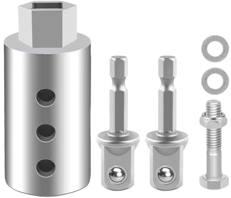 Wagenheber-Bohrer-Adapter Rostfreier Stahl Schwerlast Bit-Aufnahme