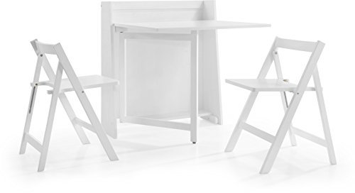 Julian Bowen Helsinki Compact Folding Dining Set - White Sets