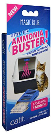 Catit Magic Blue Ammonia Buster - Reduces Urine Odour and Smells for a Fresh Cat Litter Box