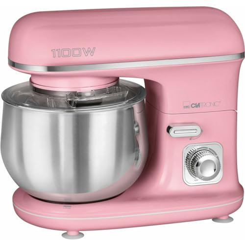 Clatronic Robot de Cocina KM 3711 Rosa 1100 W