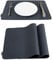 Webake Platzset Abwischbar Tischset Silikon 45 x 30 cm 2er Set für Kinder geeignet Platzdeckchen abwaschbar rutschfest Tisch-Untersetzer Teller-Unterlagen Teller-Untersetzer Waschbar Dunkel Schwarz