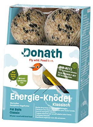 Donath Energia Classica Polpette di Gnocchi con Grassi Energizzanti per Cince 600 g