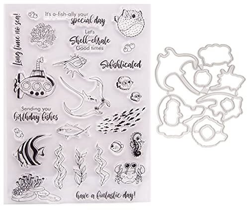 Lottoyday Gnomblume Nummer Silikon Stempel und Stanzschablonen Set für DIY Kartenherstellung Scrapbooking Album, Fotoalbum Dekoration(Cutting Dies&Clear Stamp Seal)