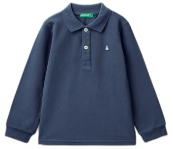 United Colors of Benetton Jungen Langarm-Poloshirt