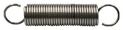 HUANMING Verlängerung Zugfeder Stahlhaken Expansionsfederdraht Durchmesser 1,0 Mm Außendurchmesser 8 Mm Länge 30 Mm - 300 Mm Verschiedene