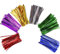 HREDZEO Twist Krawatten,600 Pcs Metallische Twist Ties Metallisch Kabelbinder Wiederverwendbare Tasche Krawatten für Backen Party Süßigkeiten Geschenk Taschen