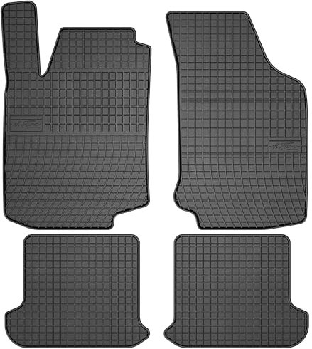 SMK Gummimatten auto fußmatten Satz passend für Volkswagen Golf III 1991-2003 Erleben Sie einen neuen Standard des Reisens mit rutschfesten auto fussmatten - Mehrjahres- auto teppiche für alle Straßen