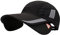 Générique Hommes Chapeau Parasol Casquette De Baseball Chapeau à Bord RéTractable éTé CrèMe Solaire Respirant Casquette Cyclisme Chapeau De Soleil Bonnets Enfants (Black, One Size)
