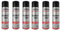 6 X TAPHICEROS Feutre Spray Adhésif, 500 ml (6), Universels Connexion Flexible Forte, Adhésion et évaporation rapides, Traitement facile Application précise, Ne contient pas de DCM
