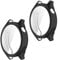WIIKAI 2 Pack Hülle mit TPU Kompatibel mit Huawei Watch GT 5 Displayschutz Rundum Schutzhülle Schutz CaseRundum Schutzhülle Schutz Case Bumper Case Cover.(Schwarz) 46mm