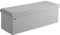 Casaria® Sitzbank mit Stauraum Grau Cord inkl. 2 Boxen Faltbar Sitzbank 300kg Belastbar 114x38cm Truhe für Wohnzimmer Schlafzimmer Flur Truhenbank Bank