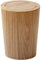 Vobumix Poubelle en Bois, Corbeille À Papier, Poubelle À Couvercle Pivotant, Poubelle Vintage, Bureau, Poubelle Rustique pour Chambre À Coucher