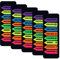 800pcs Sign Here Tabs, Arrow Labels Stickers Colorful Adhesive Sign Here Message Flags Sticky Signature Tabs for Documents Notebooks Home Office School Supplies (8 Designs)