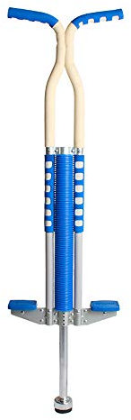 Pogo Stick für Erwachsene Kinder im Alter von 9 Feeder Grip Anti-Rutsch-Griff Sticks Outdoorspielzeug für Jungen Mädchen für Anfänger (Schwarz)