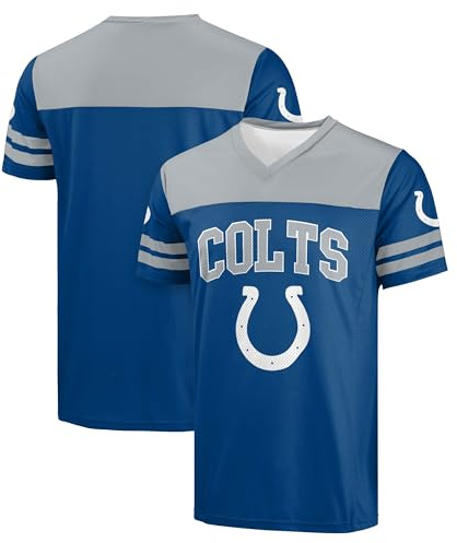 FOCO Herren Foco NFL Dallas Cowboys Mens Team Logo Wordmark V-Neck Jersey T-Shirt (1er Pack)