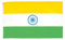 AZ FLAG 2 Stück Indien-Flagge – 90 x 60 cm – Indianer-Flagge, 100 % Polyester, mit integrierten Metallösen