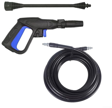 ZiStarlilife For Bosch High Pressure Washer Spray Handle Set, Extension Rod Kit, With Ergonomic Grip, For Home Garden Outdoor Furniture Car Cleaning(set2)