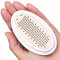 Burwells 2 Feet Files Foot Mate Egg Shaped Dead Skin Callus Remover Pedicure Kit Stainless Steel Tool File for Feet Care Wet and Dry Cracked Skin Ergonomically Designed