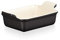 Le Creuset Heritage Rectangular Dish, Stoneware, 19 cm, 1.1 litres, Matte Black, 71102190000001