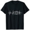 Fotografie Herzschlag Foto Kamera Herzlinie Fotograf T-Shirt