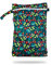 Petit Lulu wasserdicht doublesize Windeltasche | Wetbag Organiser Beutel | Windelsack | Nasstasche für Stoffwindeln | Nässeschutzbeutel | Waterproof Wet Bag | Wickeltasche (Wilde Erdbeeren)
