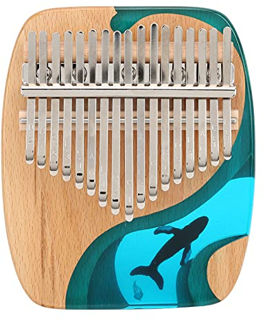 Kalimba Daumenklavier, Wal-Daumenklavier Mahagoni-Daumenklavier für Musikliebhaber für