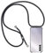 ZYIMOU für Samsung Galaxy A14 5G Hülle mit Band, Handyhülle Samsung Galaxy A14 5G Handyband Hülle mit Kette Schutzhülle Kordel zum Umhängen Transparent Weich TPU Silikon Bumper, Schwarz