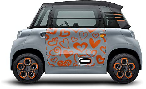 AMI-GO.CLUB Aufkleber Lover 02 (Orange)