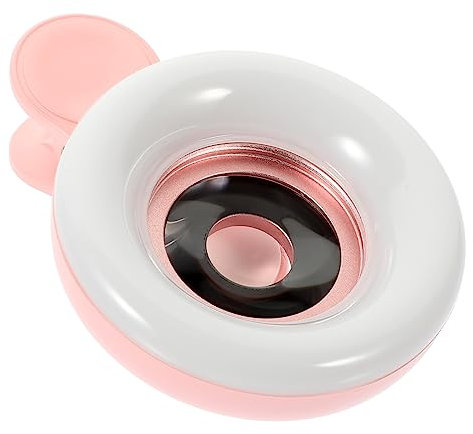 FONDOTIN Macro for Phone Camera for Phone Lamp for Manicure Phone Phone Light Phone Macro Clip on for Camera Fill Light Phone Camera Light Abs Color