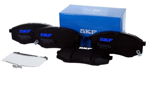 SKF Scheibenbremse Bremsbelag VKBP 80430 A - 4er Set - Position Vorderachse Höhe 77mm Länge 154mm Breite 83mm - OE Qualität