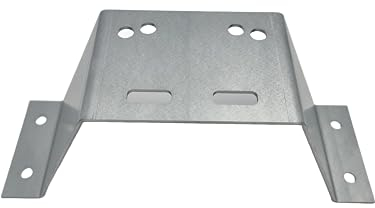 Yourkon Ersatzradhalter universal Reserveradhalter für Anhänger/Wohnwagen 3mm Stahl 34x10,9cm