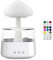 Cloud Rain Humidifier for Bedroom 7 Colors Changing Humidifier Raindrop Aroma Diffuser Humidifiers with Night Light for Home Office Bedside Desk,White-One Size