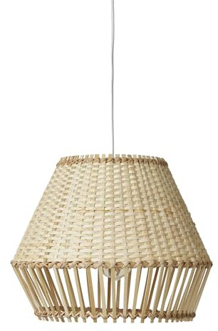 VERTBAUDET Lampenschirm für Pendelleuchte, Bambus, geflochten, TU