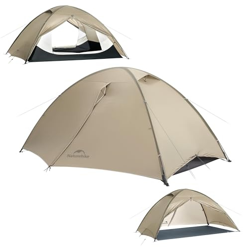 Naturehike Giling Pro/UL Zelt 1-2 Personen 4-Jahreszeiten Zelte Easy Setup Kuppelzelt, Ultraleicht & Wasserdicht für Backpacking, Wandern & Outdoor