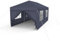 FIVMEN Pavillon 3x6m Partyzelt mit Seitenteilen und Fenstern Gartenpavillon Polyester UV Schutz Wasserdicht Windschutz Gartenzelt Zelt Outdoor, Anthrazit