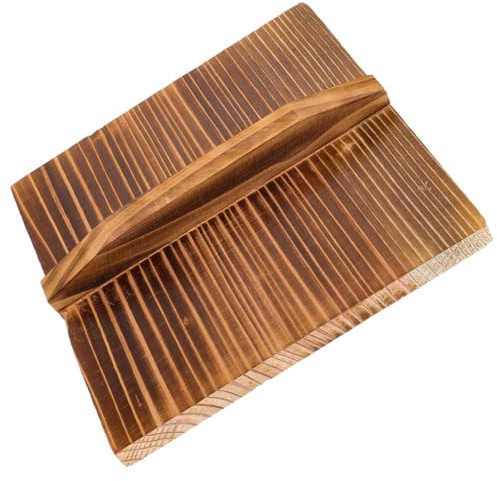 ABOOFAN Saucepan Lid Replacement Japanese Style Omelette Pan Cover Wooden Tamagoyaki Pan Lid