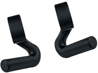 Qianly 2Pcs Angled Grip Handles for Cable Machines Pull Up and Pull Down Attachments