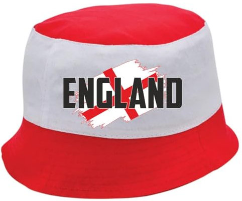 Wallitschek England Fischerhut, Fußball, Anglerhut, Sonnenhut, English Bucket Hat