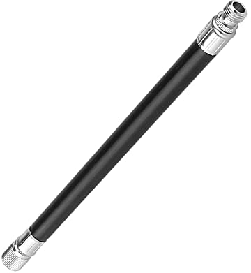 TREFAN Aufblasbarer Verlängerungsventil-Adapter für Xiaomi M365 Pro Pro2 1S Max G30 Reifenverlängerung für Motorrad, Rennrad, MTB, Elektroroller Luftpumpen-Verlängerungsrohr Kompressor Schlauch 16CM