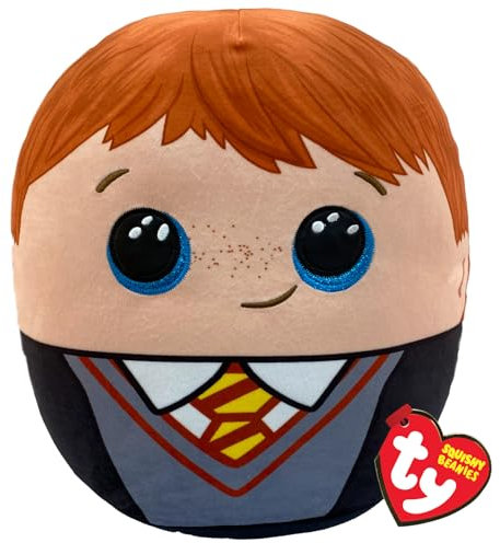 TY Ron - Harry Potter 14 Squishy Beanie | Soft Plush Toy for Kids | Collectible Cuddly Teddy Baby Stuffed Plushies