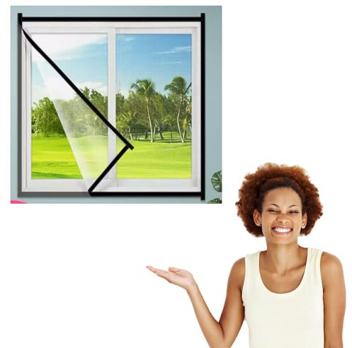 Zanzariera per lucernario, 65 x 100 cm, con abbagliamento e protezione solare, per lucernario, zanzariera