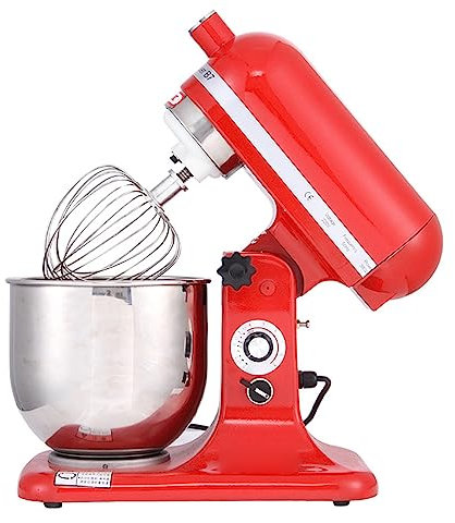 Impastatrice elettrica per la cottura al forno, 9 velocità, con ciotola in acciaio inox da 7 litri, impastatrice con frusta per la cottura in cucina, torte, gelati, frullino per alimenti per uso com