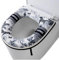 FEIFEI'S BOW Bathroom Toilet Seat Closestool Washable reusable Soft Warmer Mat Cover Pad Cushion Cover by static (Set02)