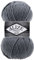 Strickgarn Strickwolle Superlana Maxi 100g 25% Wolle Wintergarn Winterwolle, 50 Farben, Farbe:87 dunkelgrau