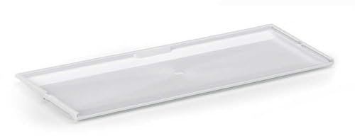 Gresinex - Bandeja Escurreplatos Blanca para Mueble de Cocina – Recogeagua de Plástico para Módulos 50, 60 y 80 cm – Protección Inferior, Fácil Limpieza, Compatible con Escurridores (Módulo 50)