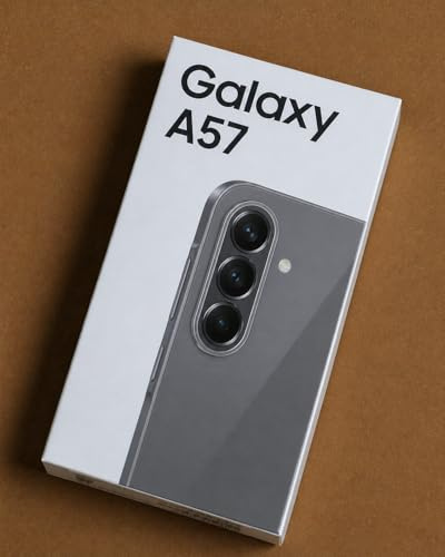Samsung Galaxy A57 256GB 5G Android 16 Smartphone 8GB RAM AI Display 6.7'' Super AMOLED Fotocamera 50MP 5.000 mAh (Grigio)