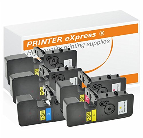 PRINTER eXpress Toner 5er Set kompatibel mit Kyocera TK-5240K, TK-5240C, TK-5240M, TK-5240Y, TK-5240 für ECOSYS M-5526, M-5526CDN, M-5526CDW, P-5026, P-5026CDN, P-5026CDW Drucker