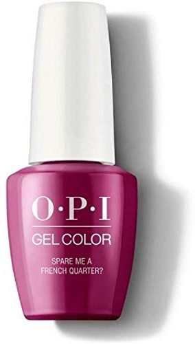OPI GELCOLOR SEMI PERMANENT 15ML/0.5FL.OZ. (SPARE ME A FRENCH QUARTER?)